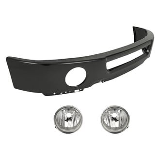 Replacement - 3-Piece (Front Bumper Face Bar, Driver and Passenger Side Fog Light) (Standard Line)