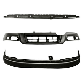 Replacement - 3-Piece (Front Bumper Face Bar, Front Bumper Valance, Front Valance Support) (Standard Line)