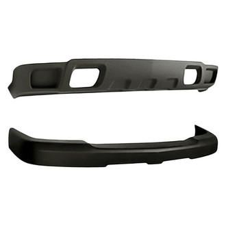 Replacement - 2-Piece (Front Upper Bumper Cover, Front Lower Bumper Air Deflector) (Standard Line)