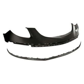 Replacement - 2-Piece (Front Upper Bumper Cover, Front Upper Bumper Cover Molding) (Standard Line)