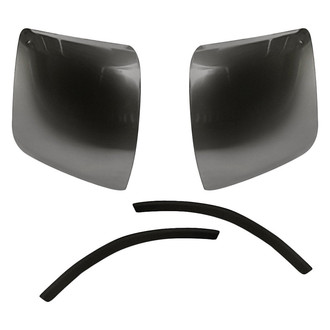 Replacement - 4-Piece (Front Upper Inner and Outer Bumper Filler, Front Inner and Outer Bumper End) (Standard Line)