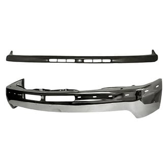 Replacement - 2-Piece (Front Bumper Face Bar, Front Upper Bumper Cover) (Standard Line)