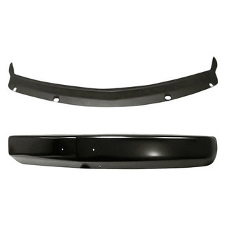 Replacement - 2-Piece (Front Bumper Face Bar, Front Bumper Valance) (Standard Line)