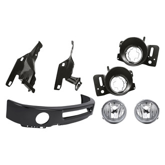 Replacement - 7-Piece (Front Bumper Face Bar, Driver and Passenger Side Fog Light, Front Passenger Side Inner and Outer Bumper Cover Bracket, Front Inner and Outer Fog Light Bracket) (Standard Line)