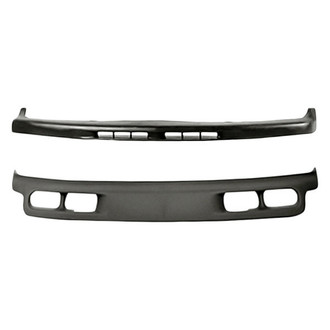 Replacement - 2-Piece (Front Bumper Air Deflector, Front Upper Bumper Valance) (Standard Line)