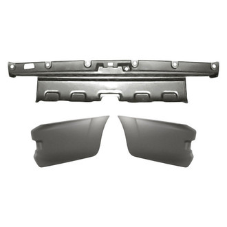 Replacement - 3-Piece (Rear Center Bumper Cover, Rear Inner and Outer Bumper End) (Standard Line)