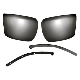 Replacement - 4-Piece (Front Inner and Outer Bumper Filler, Front Inner and Outer Bumper End) (Standard Line)