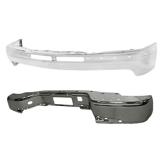 Replacement - 2-Piece (Front and Rear Bumper Face Bar) (Standard Line)