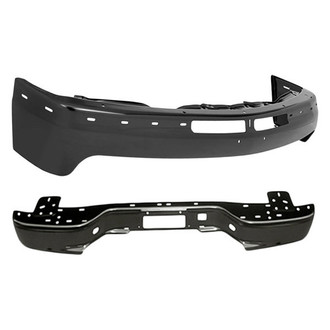 Replacement - 2-Piece (Front and Rear Bumper Face Bar) (Standard Line)