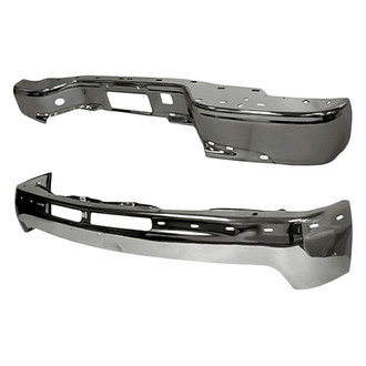 Replacement - 2-Piece (Front and Rear Bumper Face Bar) (Standard Line)