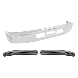 Replacement - 3-Piece (Front Bumper, Front Inner and Outer Bumper Impact Strip) (Standard Line)