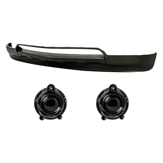 Replacement - 3-Piece (Front Lower Bumper Valance, Driver and Passenger Side Fog Light) (Standard Line)