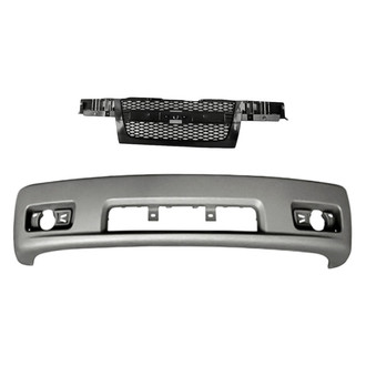 Replacement - 2-Piece (Front Bumper Cover, Grille) (Standard Line)
