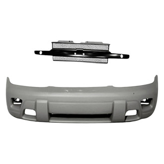 Replacement - 2-Piece (Front Bumper Cover, Grille) (Standard Line)