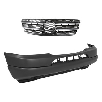 Replacement - 2-Piece (Front Bumper Cover, Grille) (Standard Line)