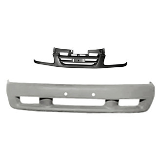 Replacement - 2-Piece (Front Bumper Cover, Grille) (Standard Line)