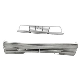 Replacement - 2-Piece (Front Bumper Cover, Grille) (Standard Line)
