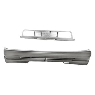 Replacement - 2-Piece (Front Bumper Cover, Grille) (Standard Line)