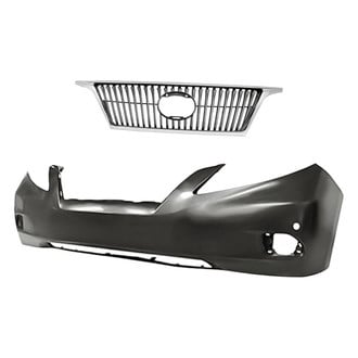 Replacement - 2-Piece (Front Bumper Cover, Grille) (CAPA Certified)