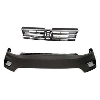 Replacement - 2-Piece (Front Bumper Cover, Grille) (CAPA Certified)