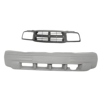 Replacement - 2-Piece (Front Bumper Cover, Grille) (Standard Line)