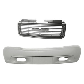 Replacement BNDL-237532 - 2-Piece (Front Bumper Cover, Grille) (Standard Line)