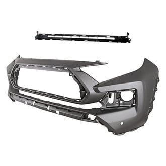 Replacement - 2-Piece (Front Bumper Cover, Grille) (Standard Line)
