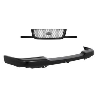 Replacement - 2-Piece (Front Bumper Cover, Grille) (Standard Line)