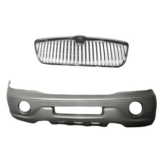 Replacement BNDL-238838 - 2-Piece (Front Bumper Cover, Grille) (Standard Line)