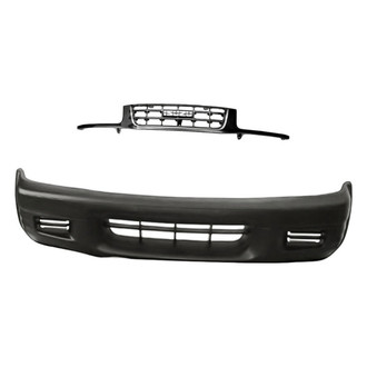 Replacement - 2-Piece (Front Bumper Cover, Grille) (Standard Line)