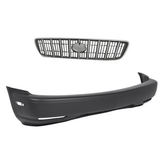 Replacement - 2-Piece (Front Bumper Cover, Grille) (Standard Line)