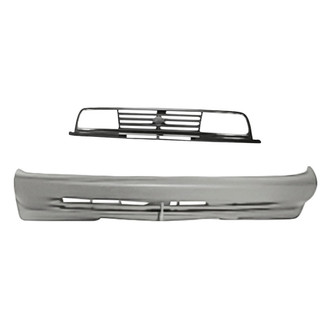 Replacement - 2-Piece (Front Bumper Cover, Grille) (Standard Line)