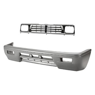Replacement - 2-Piece (Front Bumper Cover, Grille) (Standard Line)