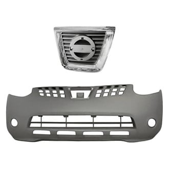 Replacement - 2-Piece (Front Bumper Cover, Grille) (Standard Line)