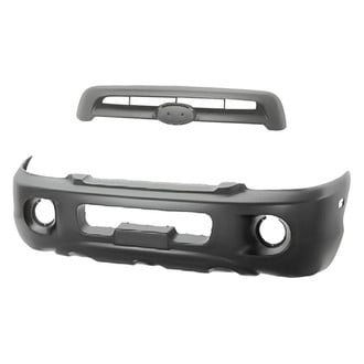 Replacement - 2-Piece (Front Bumper Cover, Grille) (Standard Line)