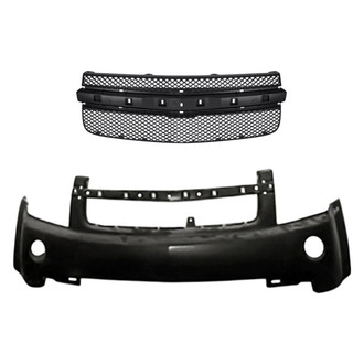Replacement BNDL-240342 - 2-Piece (Front Bumper Cover, Grille) (Standard Line)