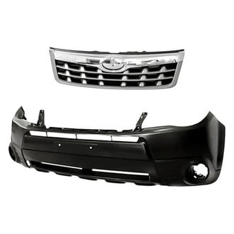 Replacement BNDL-240469 - 2-Piece (Front Bumper Cover, Grille) (Standard Line)