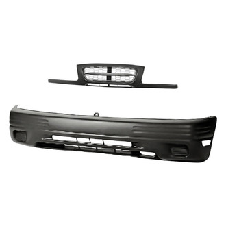 Replacement - 2-Piece (Front Bumper Cover, Grille) (Standard Line)