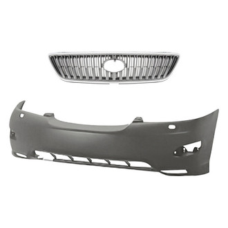Replacement - 2-Piece (Front Bumper Cover, Grille) (Standard Line)