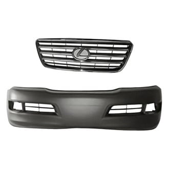 Replacement - 2-Piece (Front Bumper Cover, Grille) (Standard Line)