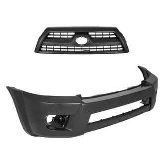 Replacement - 2-Piece (Front Bumper Cover, Grille) (Standard Line)