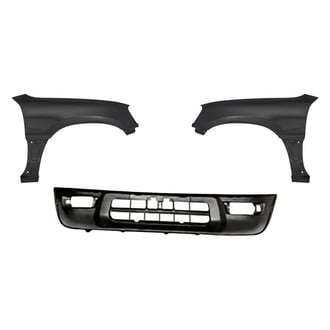 Replacement BNDL-243761 - 3-Piece (Front Bumper Cover, Driver and Passenger Side Fender) (Standard Line)