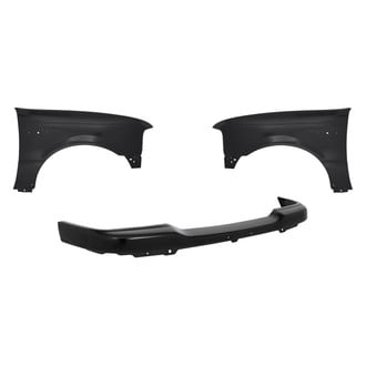 Replacement - 3-Piece (Front Bumper Cover, Driver and Passenger Side Fender) (Standard Line)