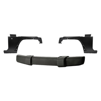 Replacement BNDL-244555 - 3-Piece (Front Bumper Cover, Driver and Passenger Side Fender) (Standard Line)