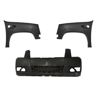 Replacement - 3-Piece (Front Bumper Cover, Driver and Passenger Side Fender) (Standard Line)