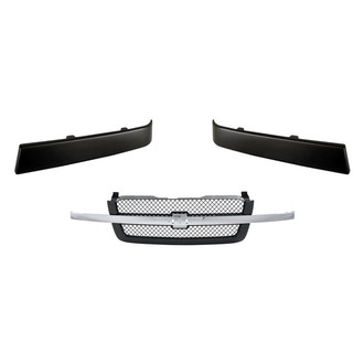 Replacement - 3-Piece (Grille, Inner and Outer Grille Molding) (Standard Line)