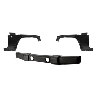 Replacement - 3-Piece (Front Bumper Cover, Driver and Passenger Side Fender) (CAPA Certified)