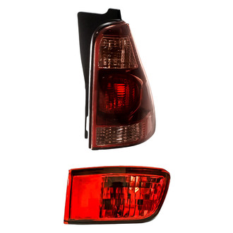Replacement - 2-Piece Kit (Passenger Side Tail Light, Rear Passenger Side Bumper Reflector) (Standard Line)
