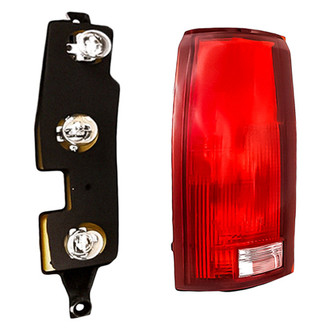 Replacement - 2-Piece Kit (Driver Side Tail Light, Driver Side Tail Light Connector Plate) (Standard Line)