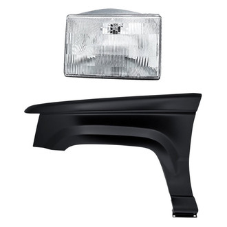 Replacement - 2-Piece Kit (Driver Side Headlight, Front Driver Side Fender) (Standard Line)